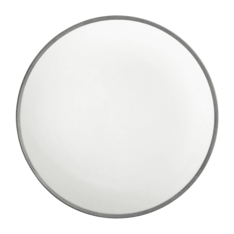Platinum Edge Bone China Charger