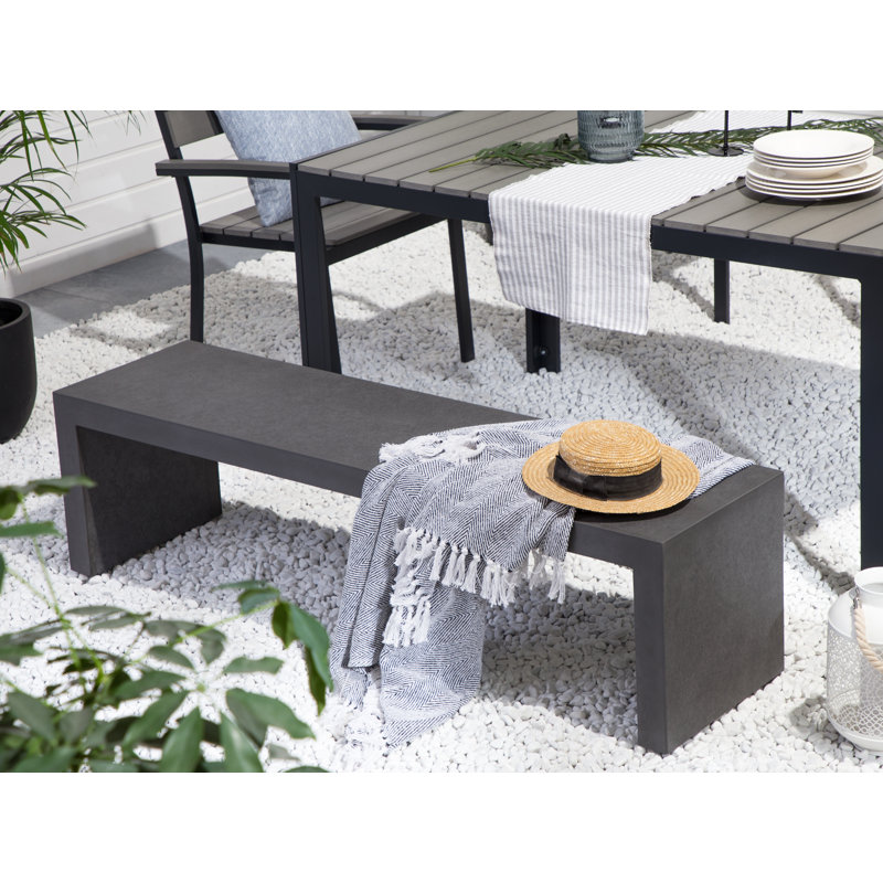 Brody Concrete Outdoor Bench