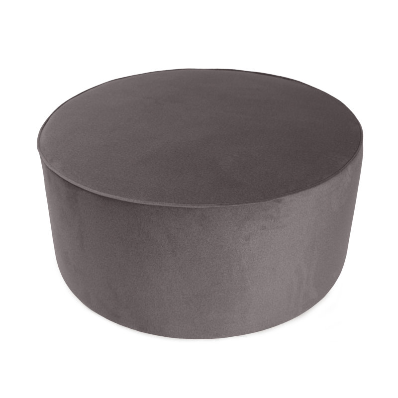 Repose-pieds rond gris Universal, Gris