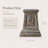 27" MGO Antique Garden Statue