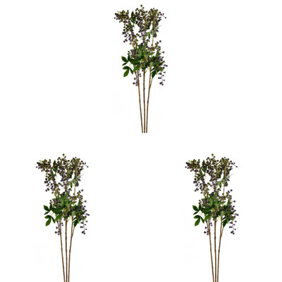 Artificial 38" Berry Spray, 3 per Pack