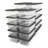 Homz Plastic Storage Tub & Tote