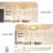 24" Boho Rattan Ceiling Light,5-Light Modern Farmhouse Rattan Light Fixture With Dimmable E26 LED Bulb Gold Handmade Ceiling Lamp For Dining Room,Hallway,Bedroom,Foyer And Kitchen-927774343