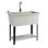 Grande cuve à lessive 40 po avec lavabo utilitaire avec robinet