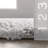 Arteta Moroccan Shag Area Rug for Living Room Bedroom Dining Room Nursery, White/Grey-23514461