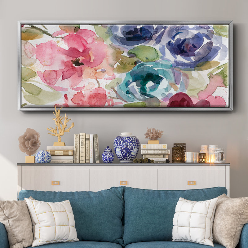 Garden Palette II- Framed Canvas