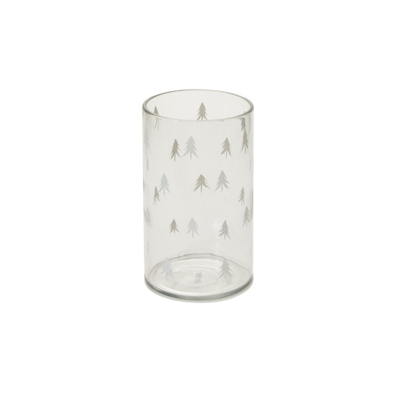 10" Glass Tabletop Votive Holder, 10" H x 6" W x 6" D