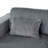 Sectional Sofa Bed, Corduroy 2-Seater  With 2 Throw Pillows-1305194919