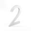 6 in. Floating Mount House Number-13438310-13438284