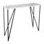 Derouen 100cm Solid Wood Top Console Table