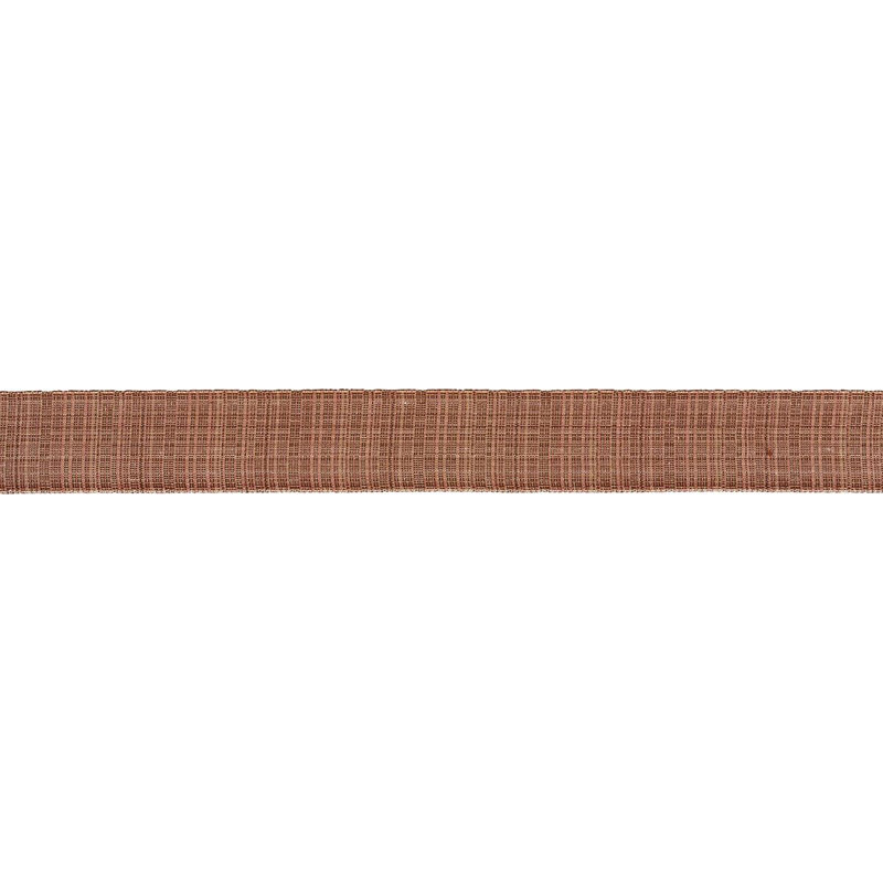 Bande de tweed large, Brun