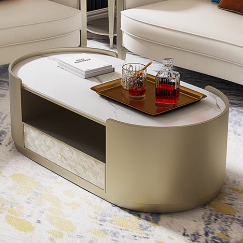 Table basse American Light Luxury Design Sense