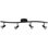 7.5'' 4 -Light Fixed Track Track Kit with Dimmable