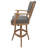 Swivel Wood Extra Tall Bar Stool 34" Seat-234490709