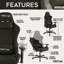 Fauteuil de jeu ergonomique Techni Sport TS-F44