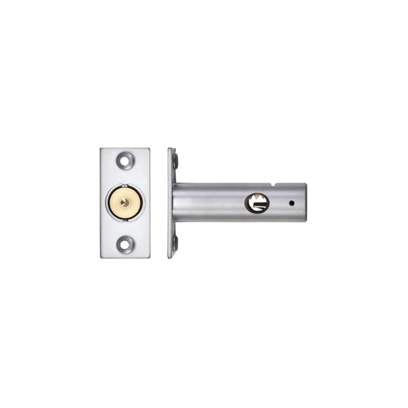 Rack Bolt One Sided, Satin Chrome