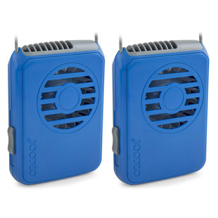  O2Cool 3.3" Personal Fan  (Set of 2)