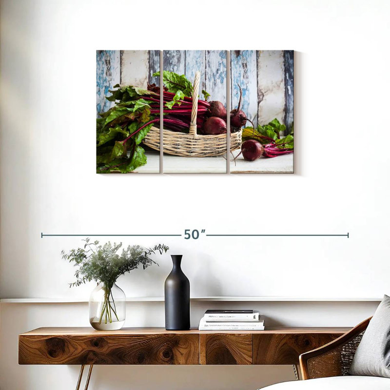 Yarlin Beetroot, 20" H x 33" W