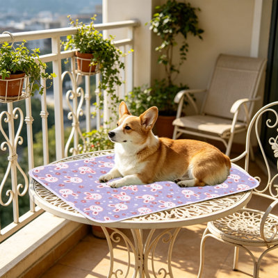Tapis de couchage respirant 27,6 x 19,7 po Pet Dog