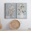 Magnolia Romance - Ensemble de 2 peintures sur toile tendue-774748473