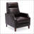 Biscoe Push Back Recliner - Burnished Brown-1471808848-1471808853