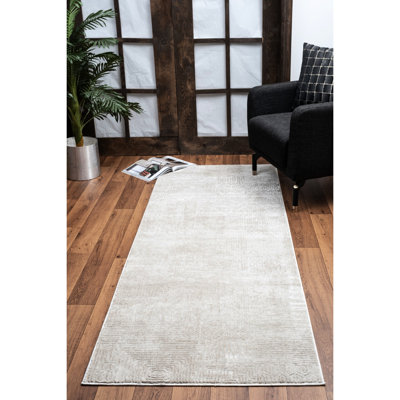 2 Ft. X 3 Area Rug In Beige, Elegance Design, 100% , Stain , For Hallways, Made Turkey Beige Rug, Ft., Accent, And Modern,