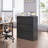 35.43"W 3-Drawer Lateral File Cabinet with Lock - Heavy-Duty Metal Filing Cabinet for Home Office, Letter/Legal/A4/F4, Assembly Required,Black-1484663612