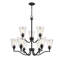 Lustre traditionnel à 9 lumières Cerry-674870336