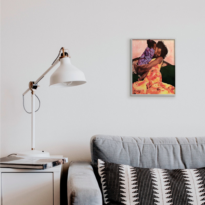 «Motherly Hug», H 14 po x l 11 po, Estampe numérique Farmhouse