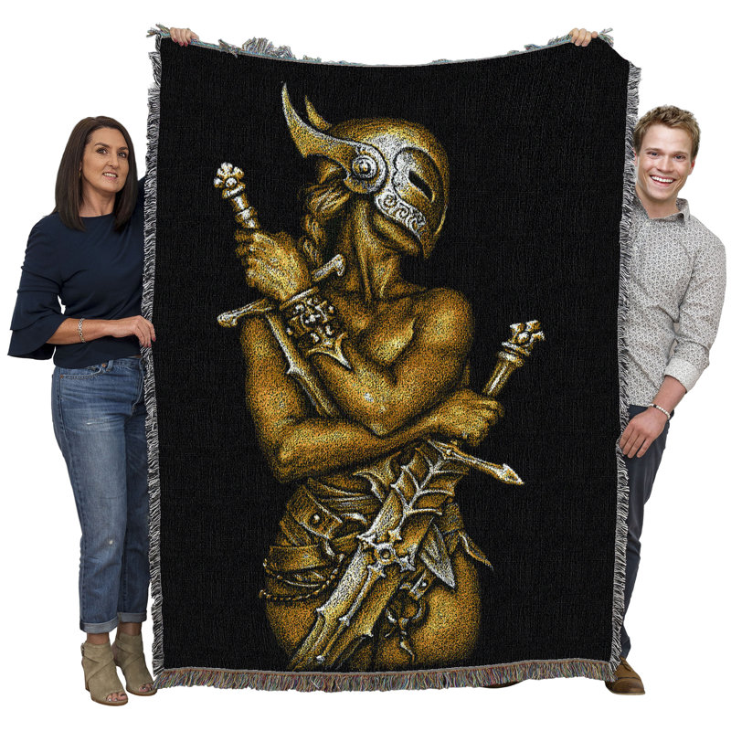 Pure Country Weavers Amazona Blanket by Ciruelo - Gift Fantasy Tapestry Throw Woven from Cotton - Made in The USA (72x54)