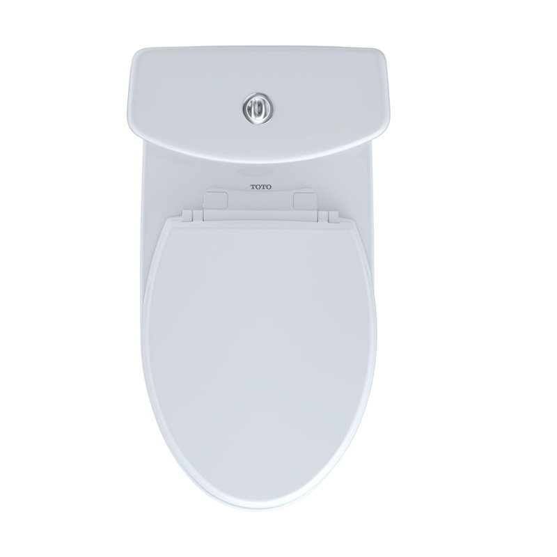 Aquia® Dual-Flush Elongated Bidet Toilet (Seat Included), Colonial White