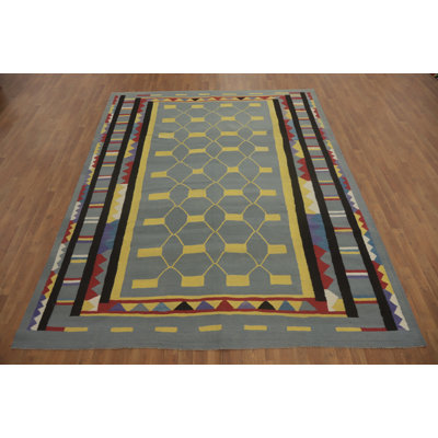 Flat Weave Tribal Kilim Oriental Area Rug 8x10
