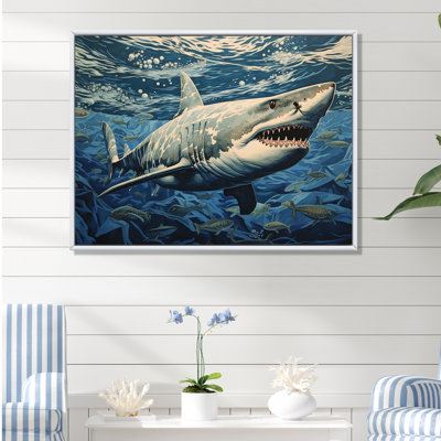 " Shark Echo Painting "