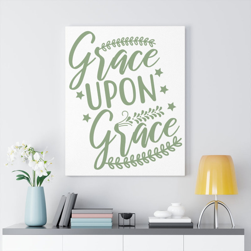 Impression murale Grace Grace Grace, H 14 po x l 11 po x P 1,25 po