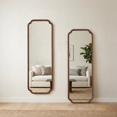 Miroir pleine grandeur en bois Mervine