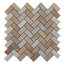 Marble Herringbone Mosaic Wall & Floor Tile-62787349