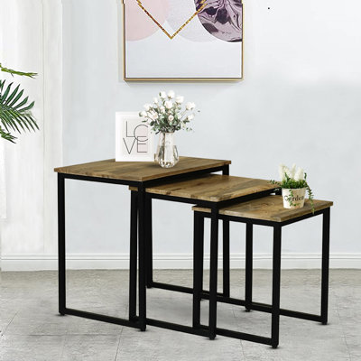Carson 3 Piece Nest of Tables