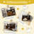 Edgware Large Litter Box Enclosure Cat Wooden Storage Cabinet With 2 Doors-1993372133