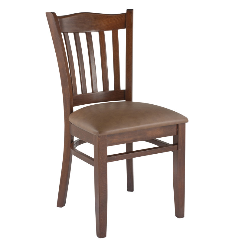 Chaise d’appoint rembourrée Darlington, Crème, Faux brun