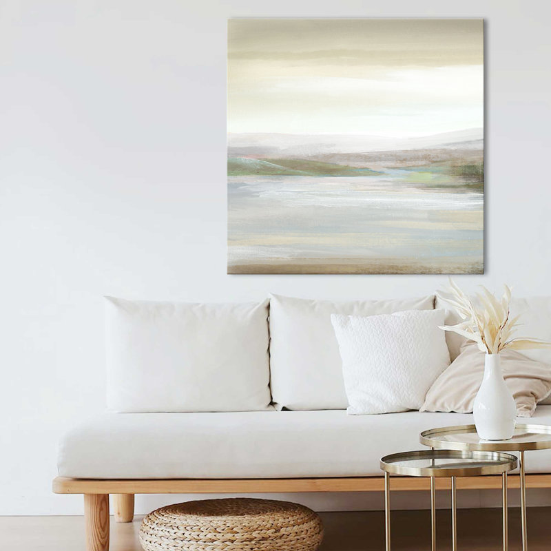 "Cove Early Spring I" par Nan, reproduction sur toile, H 18 po x l 18 po x P 1 po