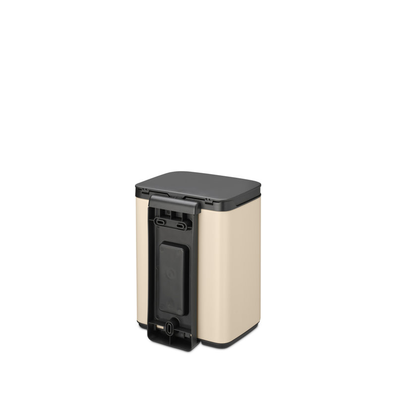 Brabantia Bo Waste Bin, Soft Beige, 4 L