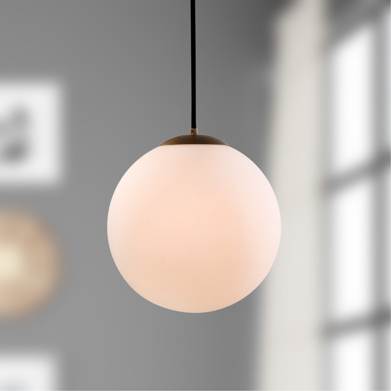 Ruffner 1 - Light White Single Pendant