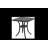 2 Person Aluminium Patio Bistro Set With Table And 2 Chairs-243560171
