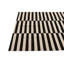 Tapis noir et blanc Orta
