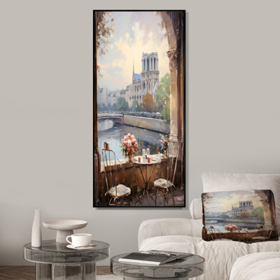 Notre Dame de Paris, Floral View II - City Paris, art mural
