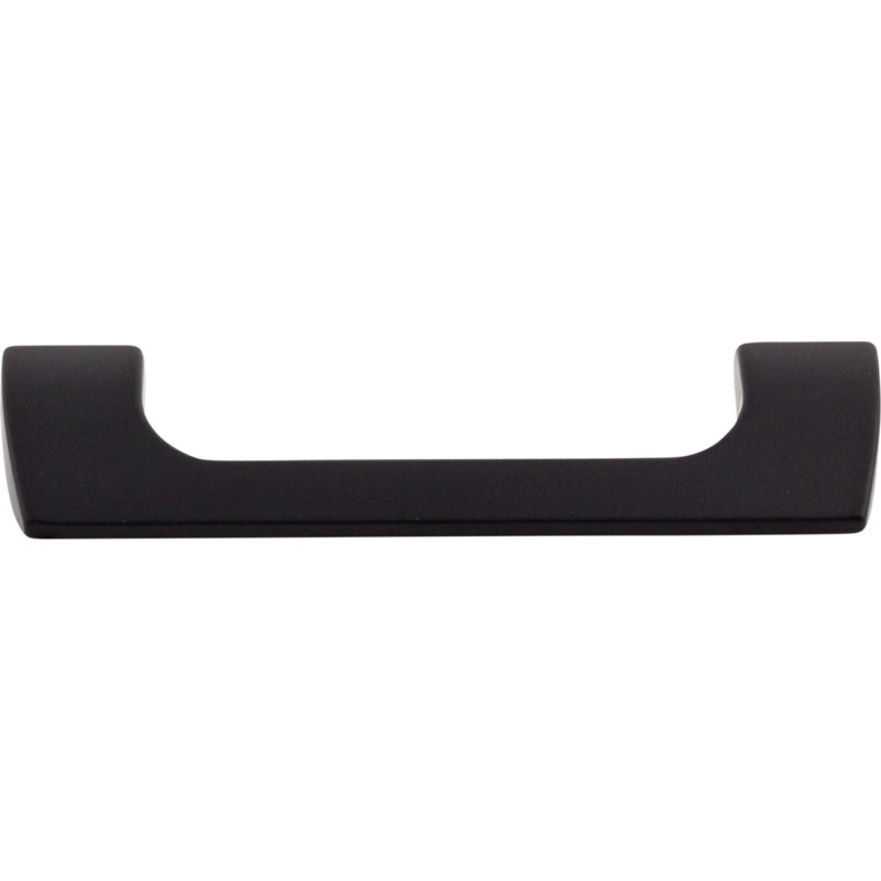 Holland Bar pull, Flat Black, 3 3/4" Center to Center