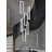 Quidel 6-Light Crystal Frame Chandelier 138inch High Ceiling Chandelier LED Dimmable 3000-6000k