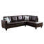 Ensemble de canapé modulaire en cuir 3 pièces avec méridienne et repose-pieds avec rangement Monaco-1245357354-1245357352
