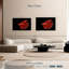 Poisson grandiose rouge Betta-107670129