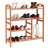 11 Pair Solid Wood Shoe Rack